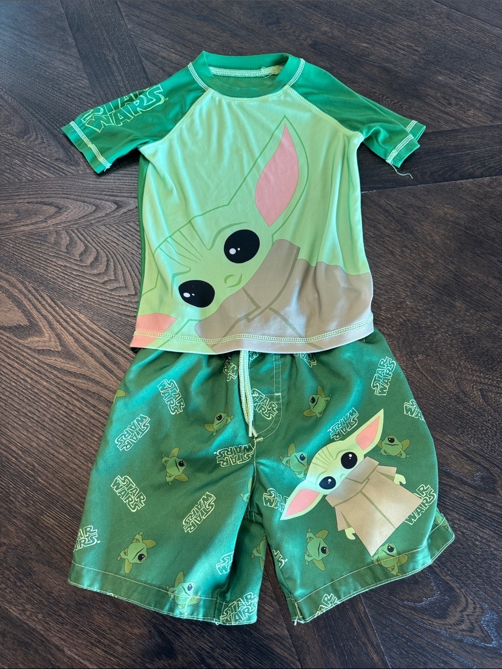 Star Wars Baby Yoda The Child Kids Swim Set